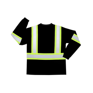 Camisa de Seguridad Industrial Unisex de Buena Calidad, Ropa de Trabajo de Alta Visibilidad, Camisas Personalizadas de Construcción, Manga Larga, Poliéster - Product Image 4