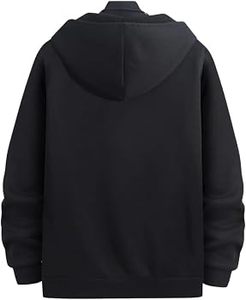 <b>Thick</b> <b>Fleece</b> Zip Hoodie 310g STELLAR Polyester Spandex Hooded <b>Jacket</b> Plain Full Zip Formal Long Regular Fit Premium Spring - Product Image 2