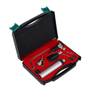 Set de Otoscopio y Oftalmoscopio Veterinario, Equipo Médico Portátil de Diagnóstico ENT con Iluminación de Fibra Óptica para Examen Animal - Product Image 5