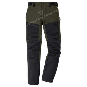 Pantalon de travail décontracté multi-poches en toile 100 % coton pour homme, idéal pour la randonnée et la chasse, fabrication OEM sur mesure, vente en gros - Product Image 2