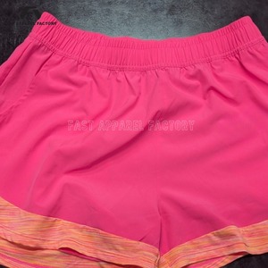 Pantalones cortos unisex de poliéster 100% ligeros, de bajo MOQ, teñidos en color liso, estilo fitness para la temporada de verano, para uso en exteriores y gimnasio, para hombre. - Product Image 4