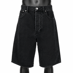 Pantalones Cortos de Mezclilla para Hombre a Precio de Fábrica, Cómodos, de Cintura Media, Personalizados, 100% Algodón Orgánico, Estilo Urbano, Ecológicos - Product Image 1