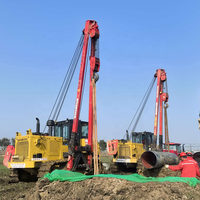 Suhigo HGY90, poseur de tuyaux hydraulique à flèche latérale de 90 tonnes, machine de pose de tuyaux sur chenilles pour le levage de pipelines pétroliers et gaziers