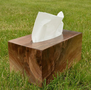 Best Quality Customized Natural Wooden <b>Tissue</b> Box Holder for Living Room Hotel <b>Wedding</b> Parties Table Use At Lowest Price - Product Image 2