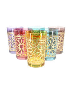 Verres marocains multicolores Tasse à thé - Product Image 1