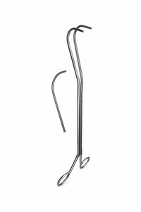 Pinces Harken VATS n°2 entièrement courbées, tige de 10 mm, mâchoires DeBakey atraumatiques sans cliquet, longueur de travail 25 cm, longueur totale 35,5 cm – ZETOMEDPRO - Product Image 6