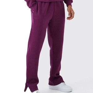 Vêtements tendance pour hommes, mode d'hiver, sweat-shirts à capuche, pantalons de survêtement, motif uni, coupe ample, ensembles de survêtement pour adultes et garçons - Product Image 2