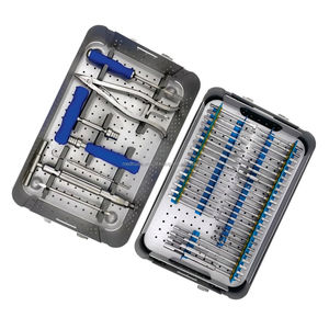 Medtrust Surgical Orthopedic Broken <b>Screw</b> Removal <b>Set</b> Stainless Steel <b>Screw</b> <b>Extractor</b> Instrument Kit for Bone Surgery - Product Image 2
