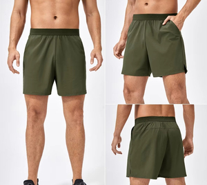 Popular Men Gym <b>Shorts</b> Quick Dry Nylon Jogger <b>Running</b> <b>Short</b> Pants Stretch Workout Men Casual Fitness Training Men - Product Image 4