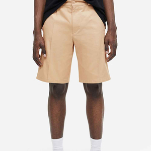 Shorts cargo non tissés unis pour hommes, grande taille, été, couleurs personnalisées, respirants, séchage rapide, taille élastique, vente en gros - Product Image 6