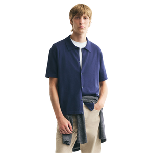 Pull en maille fine pour homme, coupe classique, extensible, léger, décontracté, respirant, à manches longues, confortable - Product Image 2
