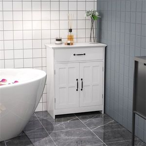 Mobiletto portaoggetti da bagno, pratiche mensole per il bagno - Product Image 1