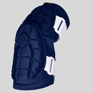 Protector de codo transpirable de espuma gruesa con absorción de impactos, protección multideportiva, universal, unisex, para todas las estaciones, cierre con cremallera, azul - Product Image 5