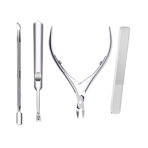 Tools Nipper Cuticle <b>Cutter</b> Silver Polished Manicure & Pedicure Kit Basic Kit Cuticle Nipper Mini Tools Nippers <b>Set</b> - Product Image 2