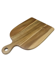Houten snijplank rechthoekig met handvat voor gebruik in de keuken - Product Image 1