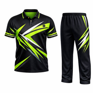 High Quality Custom Logo Printing Made <b>Cricket</b> Uniform Breathable Best Selling <b>Cricket</b> Uniform Made In Pakistan - Product Image 1