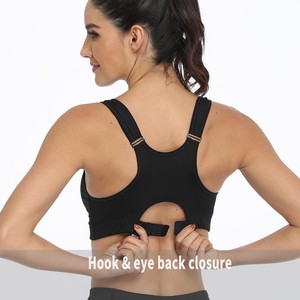 Sujetador deportivo sexy con cremallera frontal 2026 para mujer, profesional, a prueba de golpes y transpirable, sin aros, para correr, yoga, Pakistán - Product Image 6