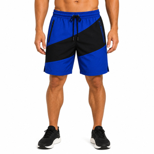 Shorts coupe-vent pour homme, imperméables, écologiques, en tissu Oxford, longueur genou, séchage rapide, légers, respirants, taille élastique - Product Image 1