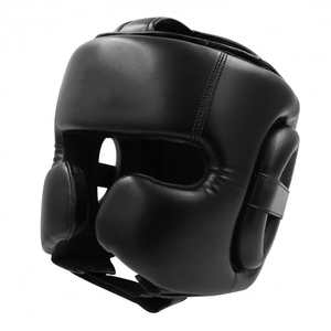 Hot Selling Unisex MMA Boxing Head Guard PU Leather Customized Breathable Durable Snap Closure High Quality Professional - Product Image 1