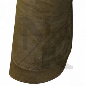 Delantal de Herrador de Lujo Personalizable de Cuero de Ante, Profesional, con Refuerzos y Bolsillos Especializados para Herramientas - Product Image 3