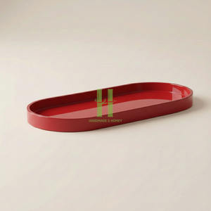 Article artisanal incontournable : Plateaux laqués faits main – Offre exceptionnelle – Plateau avec revêtement laqué de haute qualité provenant d'un fournisseur grossiste de premier plan - Product Image 6