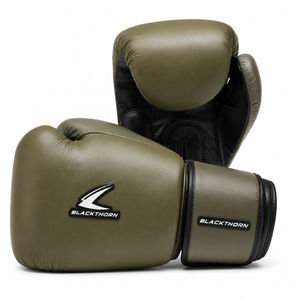 ถุงมือชกมวย MMA แบบสั่งทำพิเศษ สำหรับฝึกซ้อมคิกบ็อกซิ่ง มวยไทย ออกกำลังกาย สายรัดกว้าง 4 นิ้ว หนังเทียม ปิดด้วยแถบตีนตุ๊กแก - Product Image 3