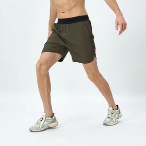 Pantalones Cortos Deportivos Personalizados para Hombre, Transpirables, de Spandex/Poliéster, para Entrenamiento Físico - Ropa Deportiva de Marca Privada - Product Image 3