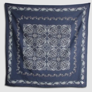 Foulard carré en coton de haute qualité, imprimé numériquement, pour femme, été, doux, avec un design magnifiquement imprimé numériquement - Product Image 2