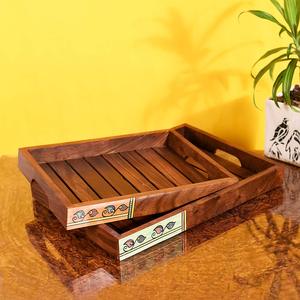 Highly Remarkable Rectangular Platter Serving Tray Exclusive Style Decorative for Home and Restaurant Use Available At <b>Low</b> Price - Product Image 1