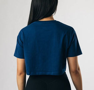 Camisetas Cortas de Moda Casual 2026 para Mujer, Camisetas Cortas de Algodón 100% para Gimnasio - Product Image 3