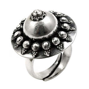 Excellent Quality Women's 925 Sterling Silver <b>Adjustable</b> <b>Ring</b> For Party Or Gift Pretty Handmade Wholesale Bohemian Jewelry - Product Image 1