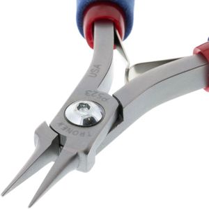 Tronex P523 Needle Nose Plier Short Tip High Quality Light Weight Smooth Work Stainless Steel Jewelry Making <b>Tool</b> Customized DIY - Product Image 1