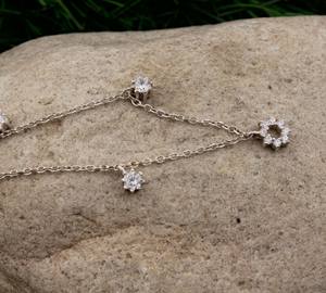 Pendientes de Plata 925 de Lujo con Circonita Cúbica Brillante para Mujer, Joyería de Moda para Bodas - Product Image 2