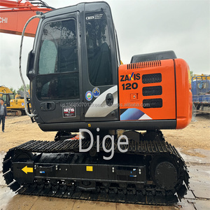 Used Hitachi ZX120-6 12Ton Excavator Japan Origin Isuzu Engine Hydraulic Crawler Excellent Condition in Stock <b>Pump</b> - Product Image 5