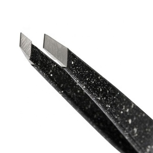 MOQ más bajo Pinzas personalizadas rápidas Embalaje Etiqueta privada inteligente Pinzas para cejas de oro plateado - Product Image 4