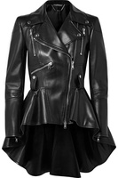 Manteau long en peau de mouton pour femme, col montant, automne 2025, veste safari écologique imperméable