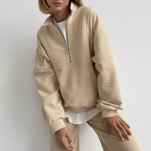 Ensemble de survêtement tendance pour homme, personnalisé, 100% polyester, réversible, léger, respirant, à séchage rapide, avec sweat à capuche zippé à manches longues - Product Image 2
