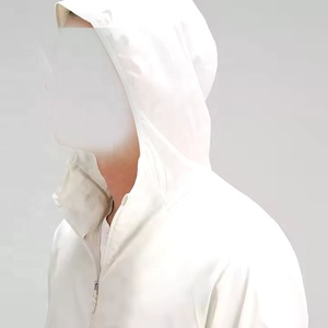 Veste coupe-vent décontractée à capuche pour homme, grande taille, en polyester imperméable, idéale pour l'été, avec doublure en fourrure – Vente en gros directe usine - Product Image 6