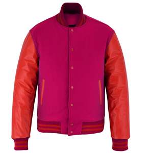 Chaqueta para hombre hecha a medida, chaqueta de exterior de alta calidad para hombre, chaqueta universitaria de béisbol personalizada OEM, chaqueta universitaria para hombre - Product Image 1