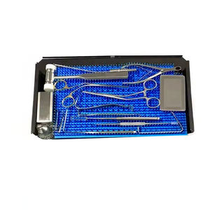 Rhinoplasty Surgical Instrument <b>Set</b> Manual CE Certified Class I Surgical Tools Kit Blue <b>Case</b> - Product Image 5