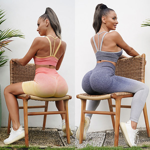 Conjunto Deportivo para Mujer 2026, Ropa Deportiva sin Costuras con Degradado, Ropa de Gimnasio, Ropa de Entrenamiento, Conjunto de Yoga, Ropa Deportiva para Mujer - Product Image 5