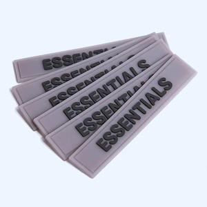 Custom Pvc <b>Patches</b> Garment <b>Clothing</b> Embossed Brand Logo Badge 2D 3D PVC Rubber <b>Patch</b> - Product Image 1