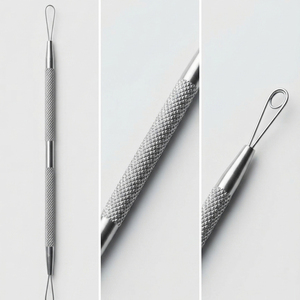 Stainless Steel Pimple Remover Tool Blackhead Extractor Needle Popper Tool - Product Image 1
