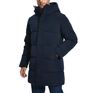 Solid Trader High Density Outer Shell Thermal Efficiency Cozy <b>Padded</b> Clothing <b>Long</b> Puffer Jacket - Product Image 6