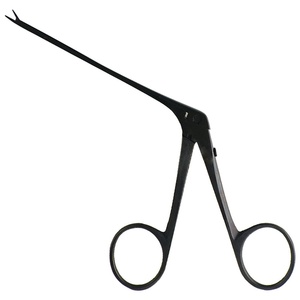 Micro-pince en acier inoxydable pour nettoyage d'oreilles, instrument chirurgical ORL, cure-oreille crocodile manuel, instruments chirurgicaux de classe I certifiés CE - Product Image 1