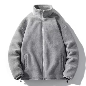 Chaqueta de Forro Polar Grueso Unisex, Abrigo de Invierno Cálido con Cierre Completo y Cuello Alto, Chaqueta de Forro Polar Tipo Teddy para Hombre y Mujer - Product Image 5
