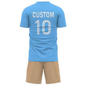 Uniformes de Fútbol Deportivos Profesionales para Hombre, Conjuntos Personalizables, 100% Poliéster, Transpirables, de Secado Rápido, Venta al Por Mayor, Servicio OEM - Product Image 3