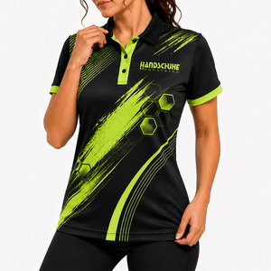 Camisetas Polo Recién Llegadas, Hombros Relajados, Material Elástico, Tela Fresca y de Primera Calidad, Camiseta Polo para Mujer - Product Image 1