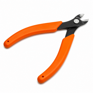 Precision Flush Cutters Orange Handle Micro <b>Wire</b> Cutting Pliers Side Cutter Snips Tool for Electronics Jewelry <b>Craft</b> - Product Image 2