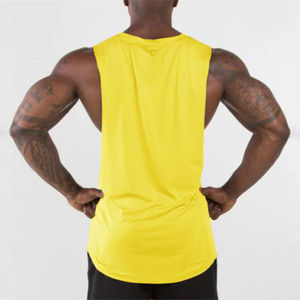 Débardeur de qualité supérieure avec logo personnalisé pour la gym et les tenues décontractées, avec décoration boutonnée, prix abordable, fabrication OEM sur mesure. - Product Image 2